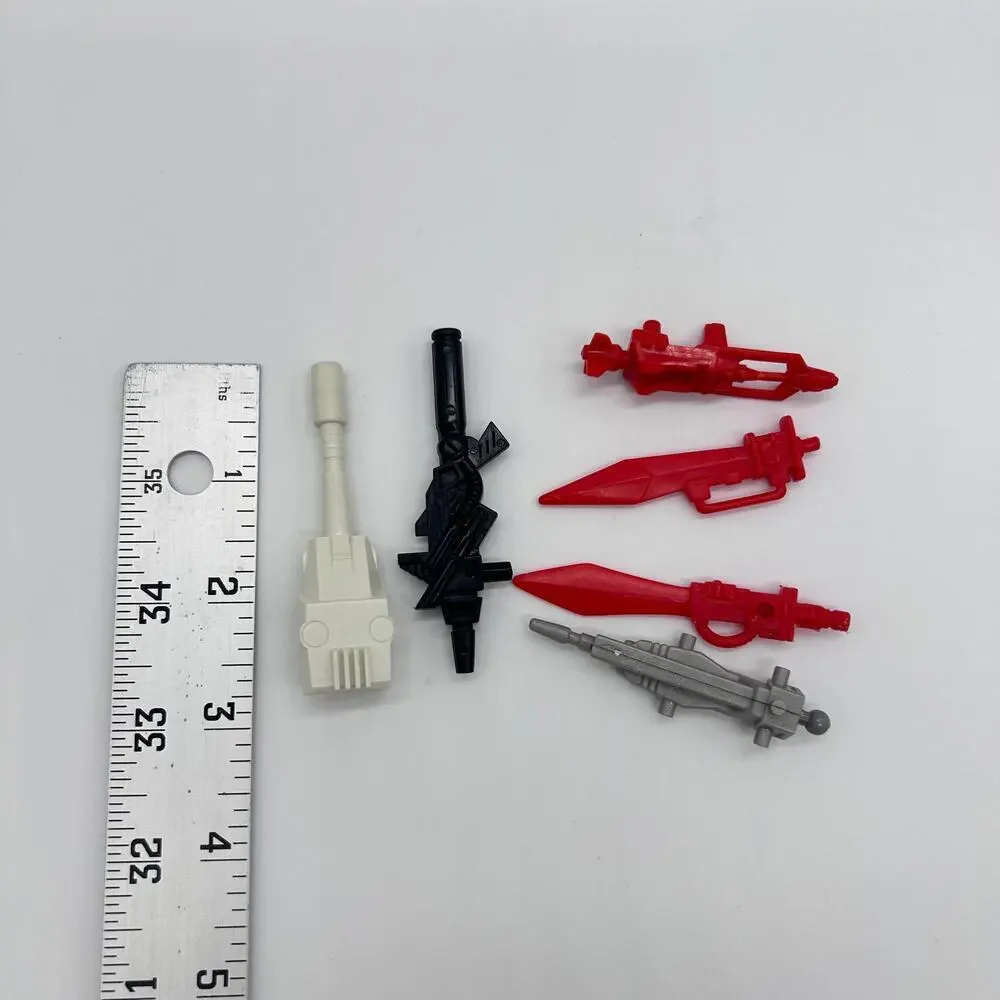 Vintage Transformers Mixed Weapons Accessories Lot Action Figures Toys